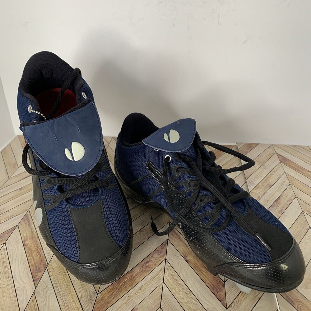 Verdero Vistoso 2 Men's Molded Cleat, Navy/Black/Silver US Size 11 M,‎ Eur 44.5